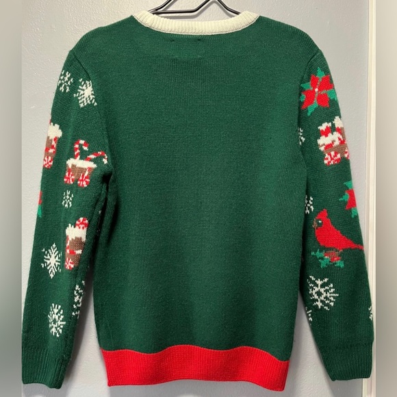 Party Sweater Dec 25 Ugly Christmas Sweater Men's size M - Picture 3 of 4